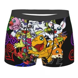 Digimon And Crests Man Underwear Nostalgic Anime Boxer Briefs Shorts Panties Funny Soft Underpants for Male