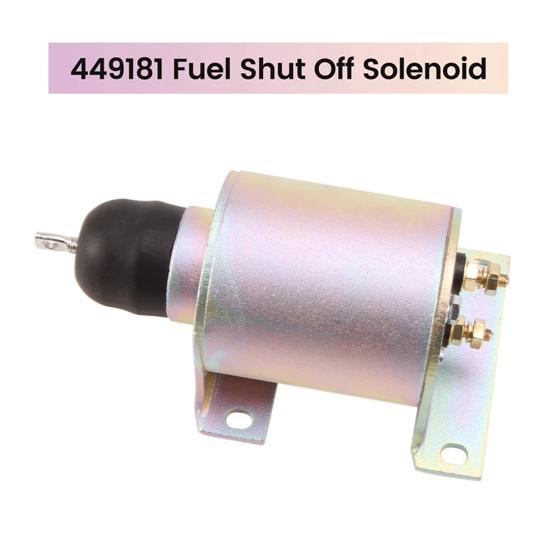 

44-9181 449181 Fuel Shut Off Solenoid For Thermo King M-44-9181 SL100 SL200 SL300 SL400 TS200 TS300