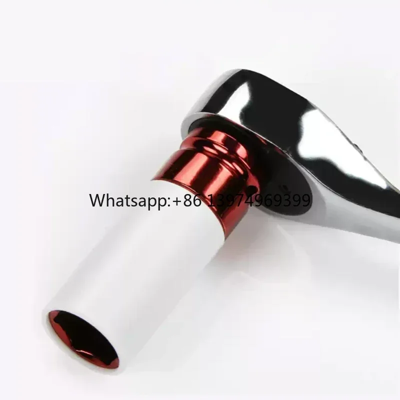 16pcs Wheel Nut Socket Set Thin Wall Wheel Lug Nuts Socket with Colored Covers Sleeve Insert Prevent Damage to Rims