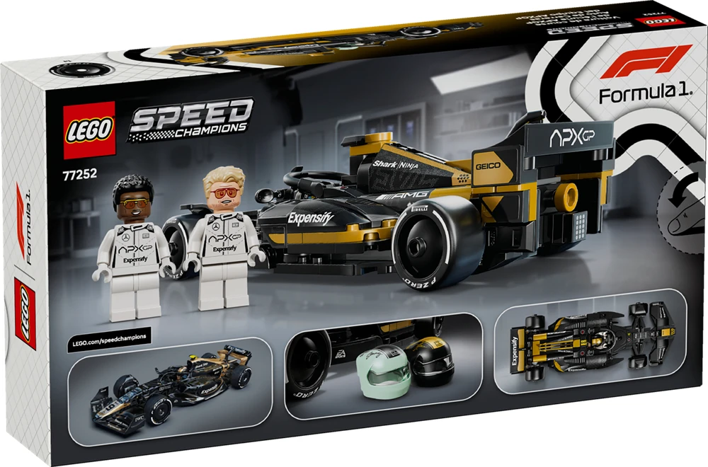 LEGO® Speed Champions APXGP Team Race Car from F1® The Movie 77252