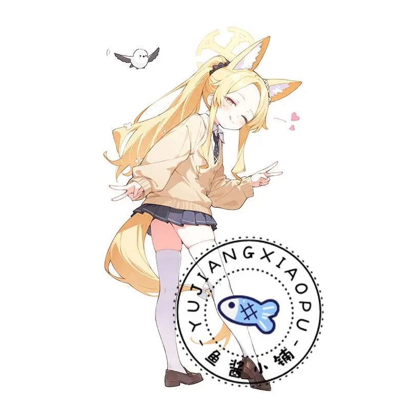 17cm Anime Blue Archive Yurizono Seia Acrylic Stand Figure Model Plate Cosplay Role Props Collection Desktop Decor