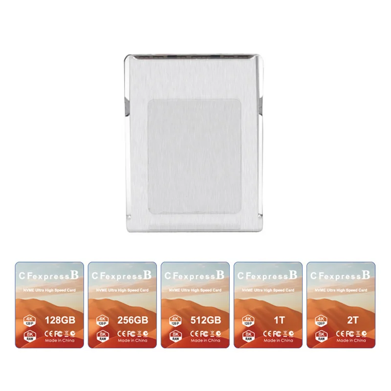 NEW NVME to CFExpress Adapter M2 M-Key to CF Express Type B Expansion Card M2 to CFE B Riser Support PCIE4.0 2230 SSD for Camera