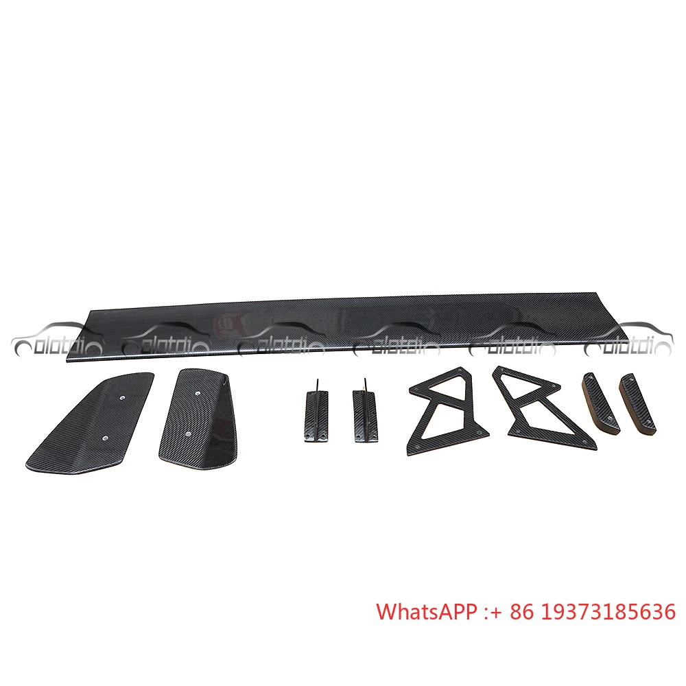 GT Carbon Fiber Rear Trunk Wing Lip Spoiler Compatible with 2015 Lotus Exige S Olotdi Stylish Car Accessory