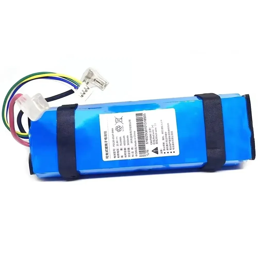 Dreame用充電式バッテリー,12800mAh,h10,h11,h11max,h12max,m13,vwv8,hhr24a,フロアスクラバー用,オリジナル,100%