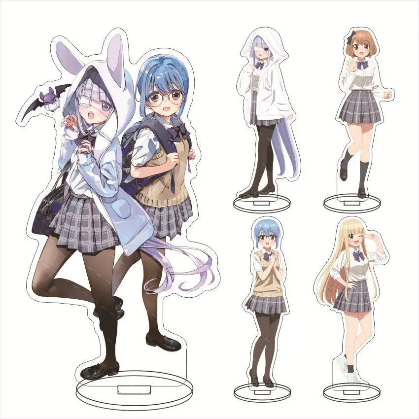 Anime Studio Apartment, Good Lighting, Angel Included Acrylic Stand Ornament Adornment Collection Souvenir Gifts Tenshitsuki