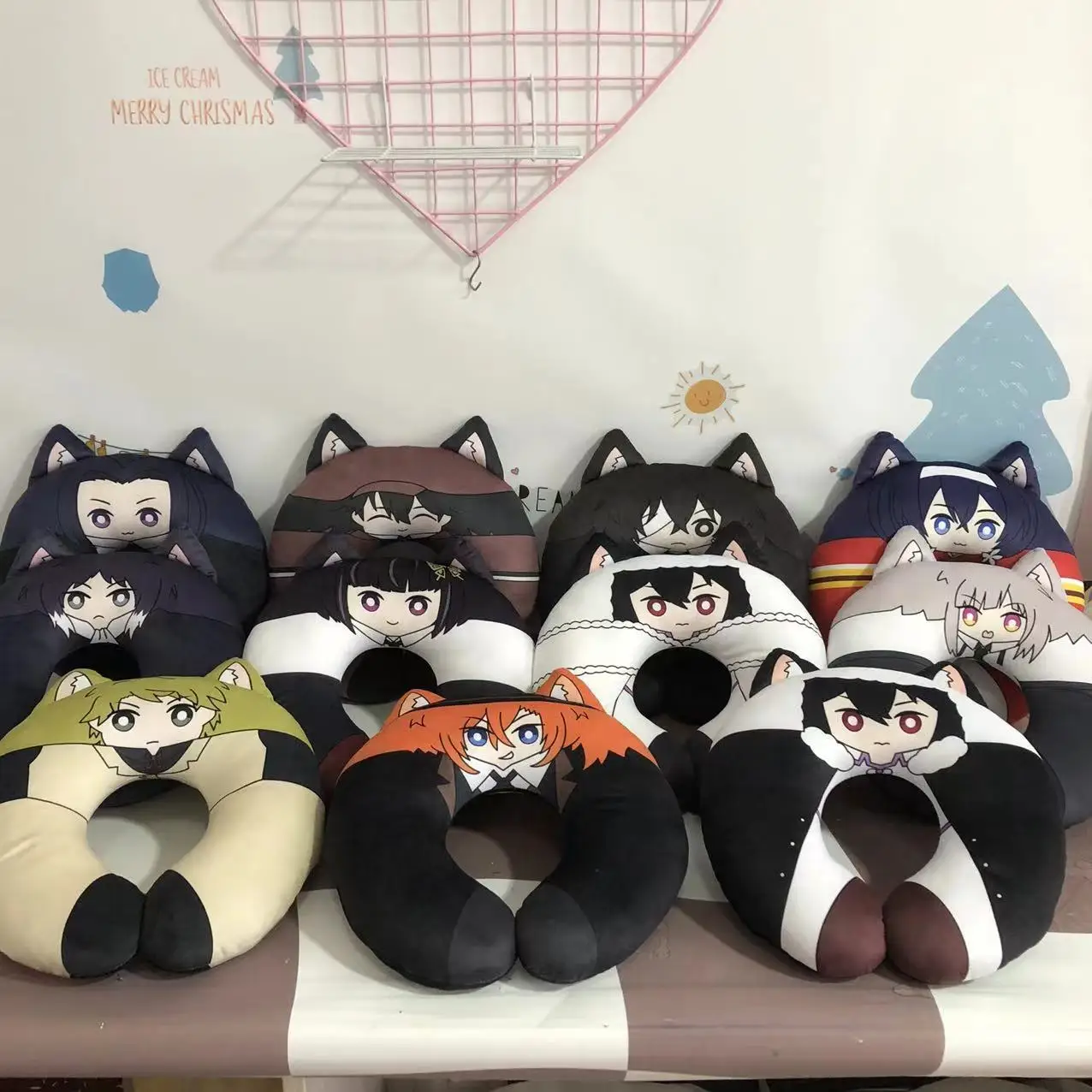 Hot Anime Dazai Osamu Nakahara Chuya Ryunosuke Akutagawa Ranpo Edogawa Soft Stuffed Plush Toys Birthday Gifts for Kids