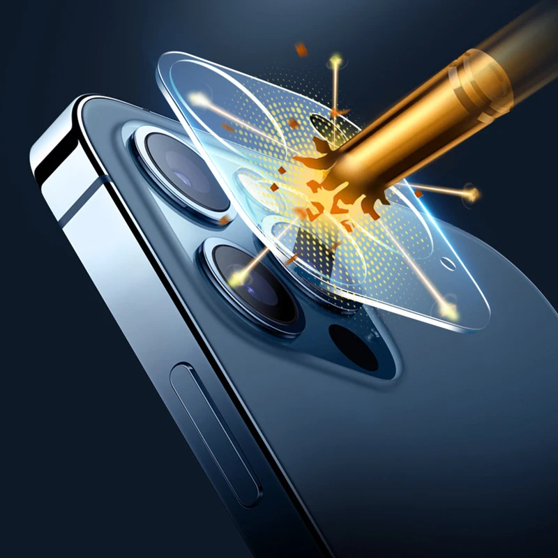 4Pcs 3D HD Back Camera Glass Protectors for iPhone 14 13 11 12 Pro Max 13 12 Mini 14 Plus Full Cover Lens Protective Glass Film