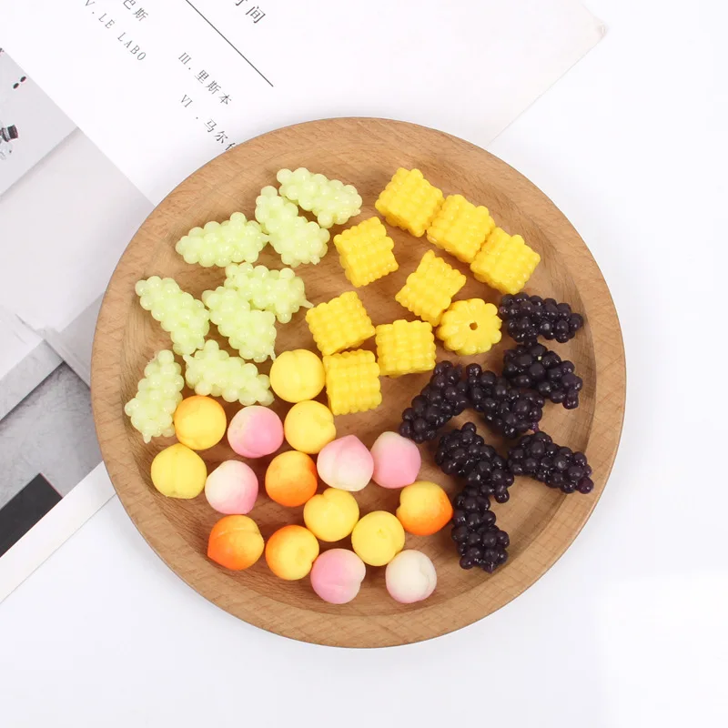 

TPR имитация фруктов, мягкая резина, кукуруза, виноград, декомпрессионная игрушка, мини-имитация еды, игрушка для замешивания музыки, сжимаемые игрушки