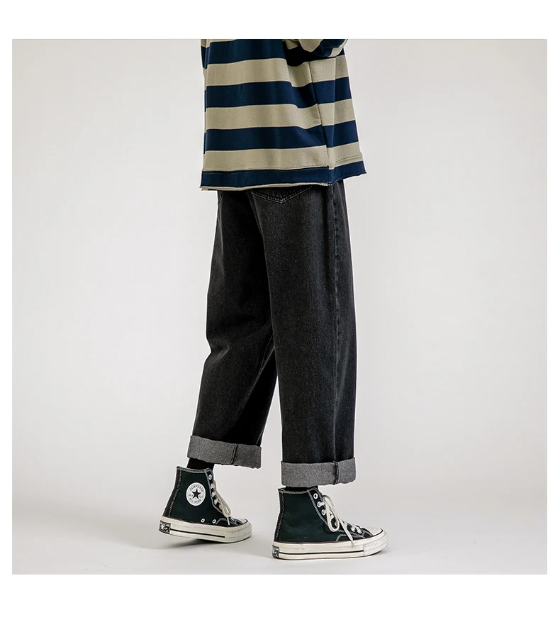 Classic Wide Leg Cargo Pants  New Streetwear Baggy Jeans New Spring Summer Men Korean Fashion Loose Straight  Clothing