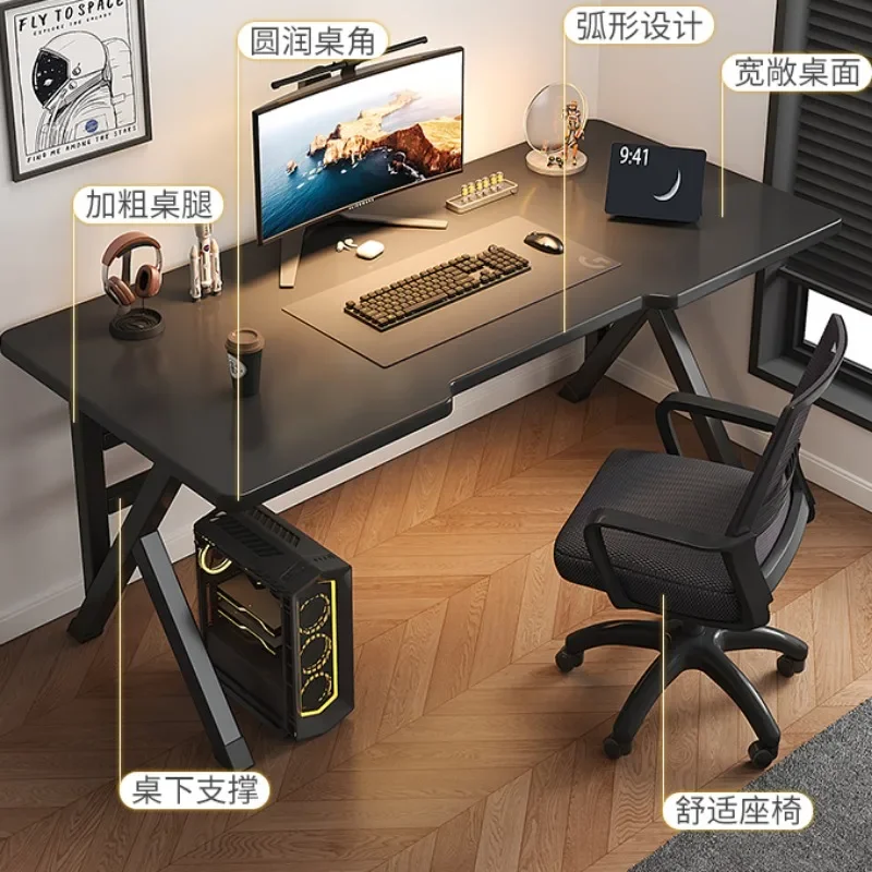 Escritorios De oficina De trabajo para dormitorio, accesorios para estudio, escritorios portátiles para juegos, organizador, Mesa ejecutiva De Escritorio, muebles para el hogar