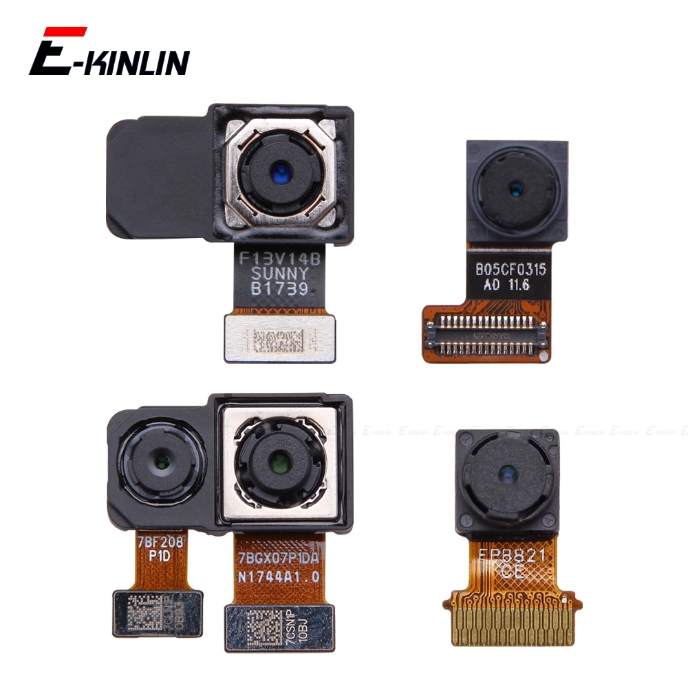 

Rear Big Back Main & Front Small Facing Selfie Camera Module Ribbon Flex Cable For HuaWei Honor 7C 7A Pro