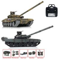 Toucan HENG LONG RC Tank 1/16 7.0 Russia T90 3938 360�� Turret Professional Ver Toys Metal Tracks Driving Motor Sprocket TH17853