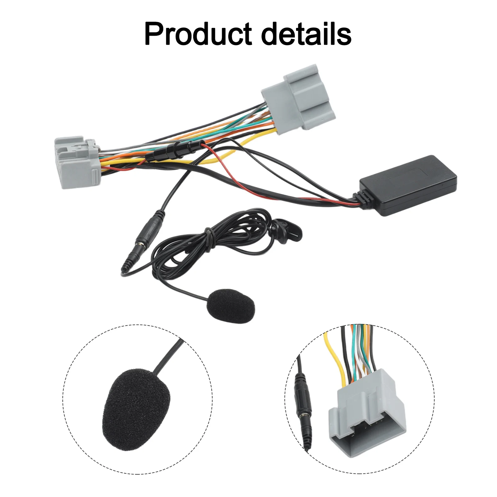 High Universality Audio Adapter Set for Volvo For C30 For C70 S60 S80 V50 V70 C70 and XC90 with AUX Functionality