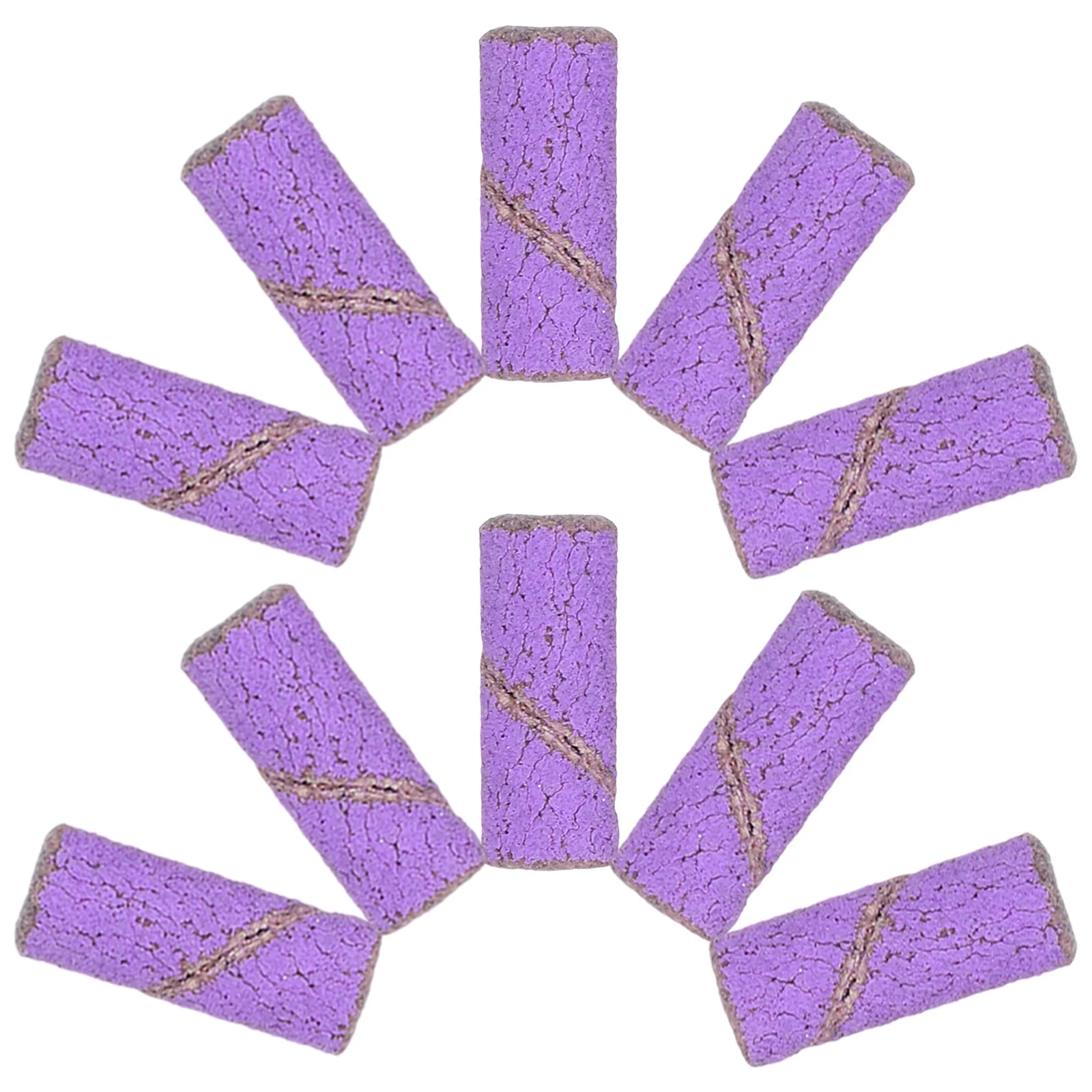 

50 pcs Sanding Bands For Nail Drill Bits Manicure Acrylic Nails Grinding Portable Small Size Nail Sanding Rings Bands Use At