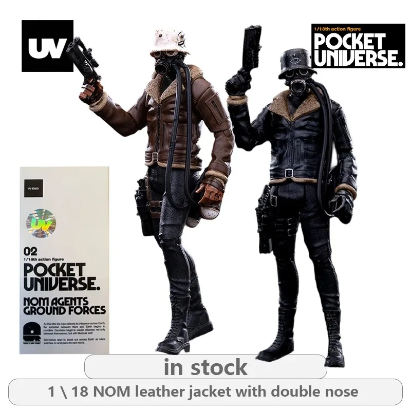 

Кожаная куртка Underverse Original 1:18 из серии Pocket Universe NOM с двойным носовым элементом, модель для фигурок, подвижная модель