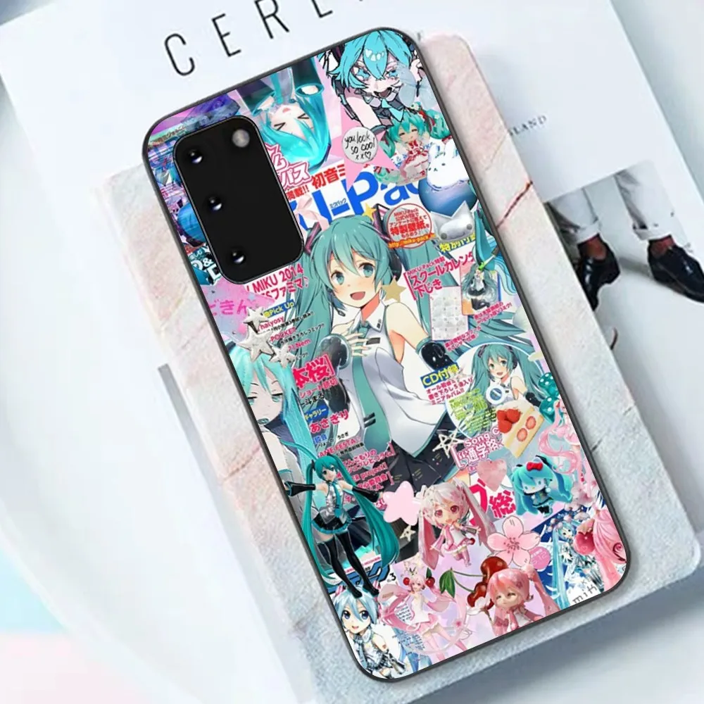 Hatsune anime M-Miku For Samsung S 9 10 20 21 22 23 30 23 24 plus lite Ultra FE S10lite Fundas