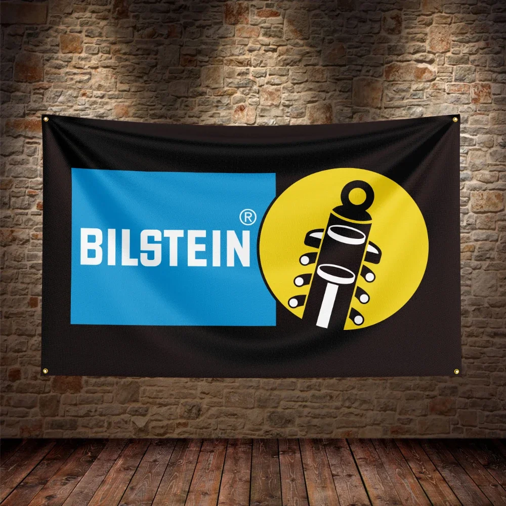 3X5Ft Bilsteins Flag Polyester Printed Car Banner For Decor