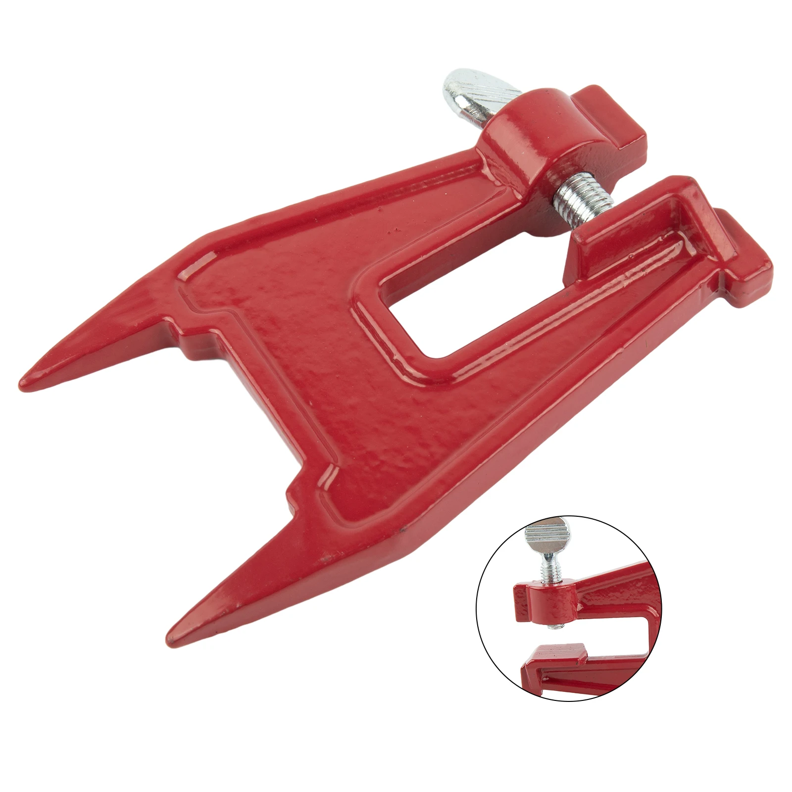 AAAAASawBladeChainsawSharpener Sword Holder Sharpening Filing Vise Metal Fixture For Chainsaws Garden Tools Accessories Replaces