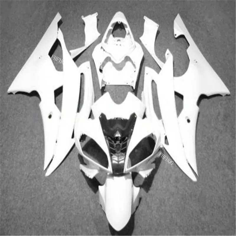 

Fairings For Yamaha YZF600 YZF R6 08 09 10 11 12 13 14 YZF-R6 2008 - 2014 ABS Fairing Kits Cowlings Flat White