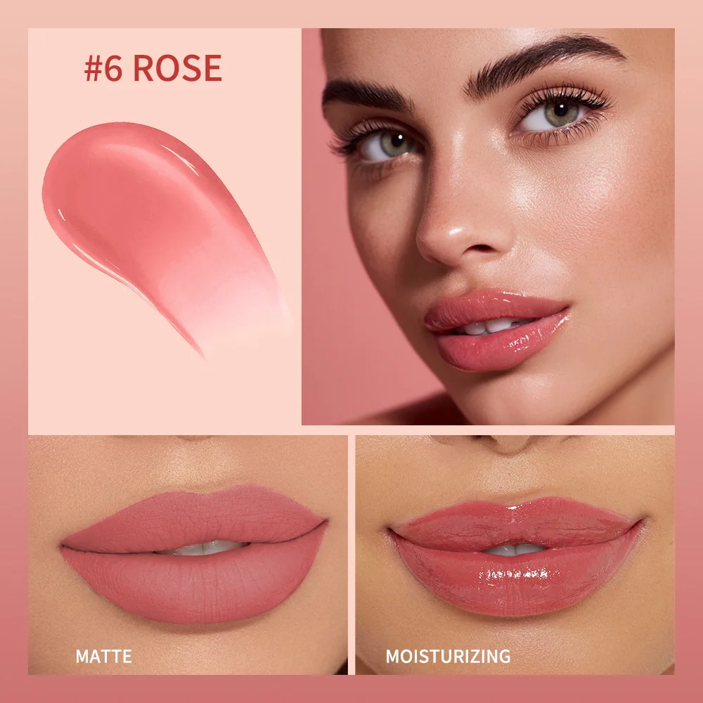 ลิปออยล์ Lakerain Kulfée 9 สี บำรุงริมฝีปาก ชุ่มชื้นยาวนาน ลิปกลอสเนื้อไม่เหนียวเหนอะหนะ เรียบลื่น ให้ความชุ่มชื้นอย่างล้ำลึก ลิปกลอสเนื้อออยล์สำหรับแต่งหน้า