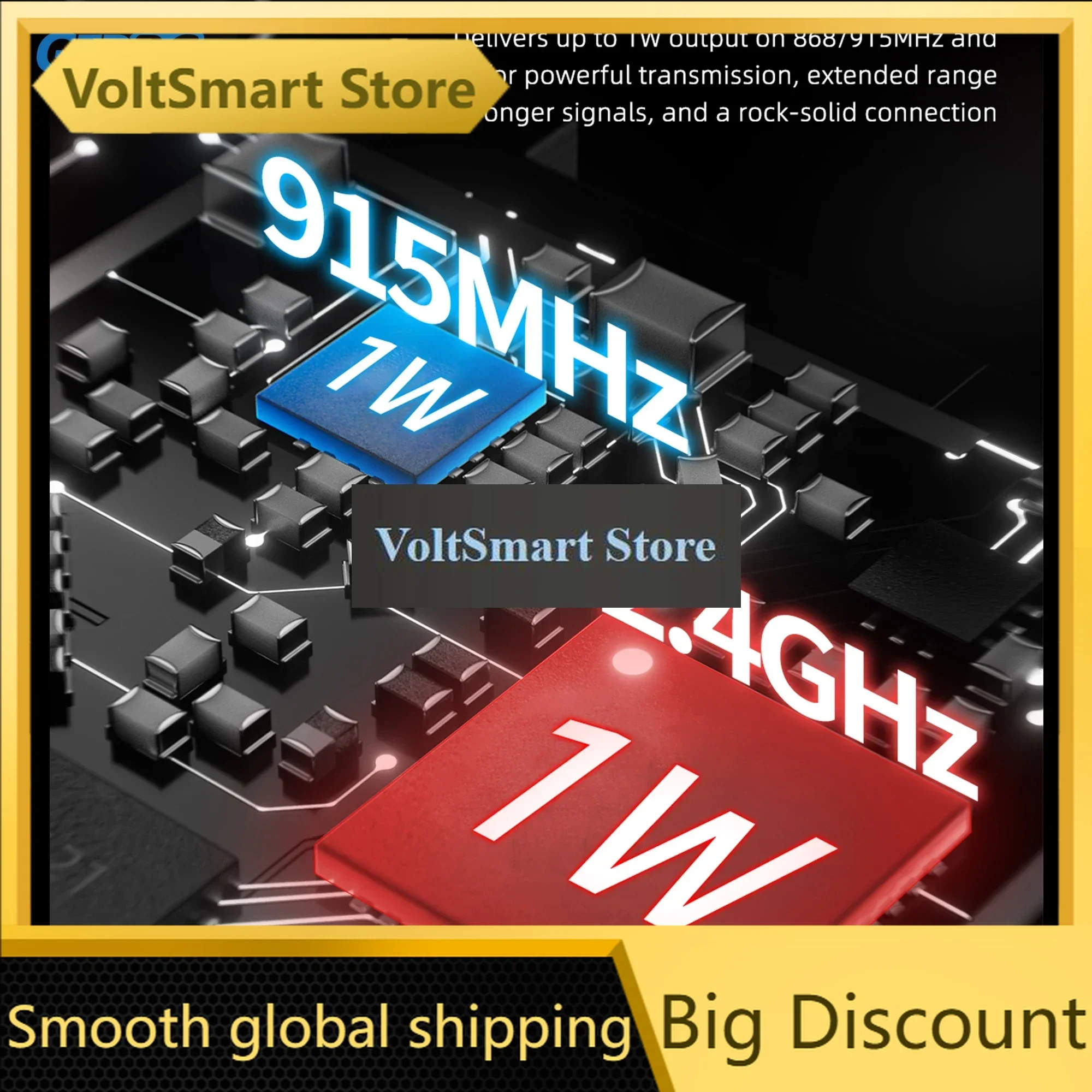 VoltSGEPRC LINKFLOW 915M/2.4G DUAL-BAND TX Module Reserved UART DIY RC FPV Quadcopter Drone Freestyle Accessories Parts