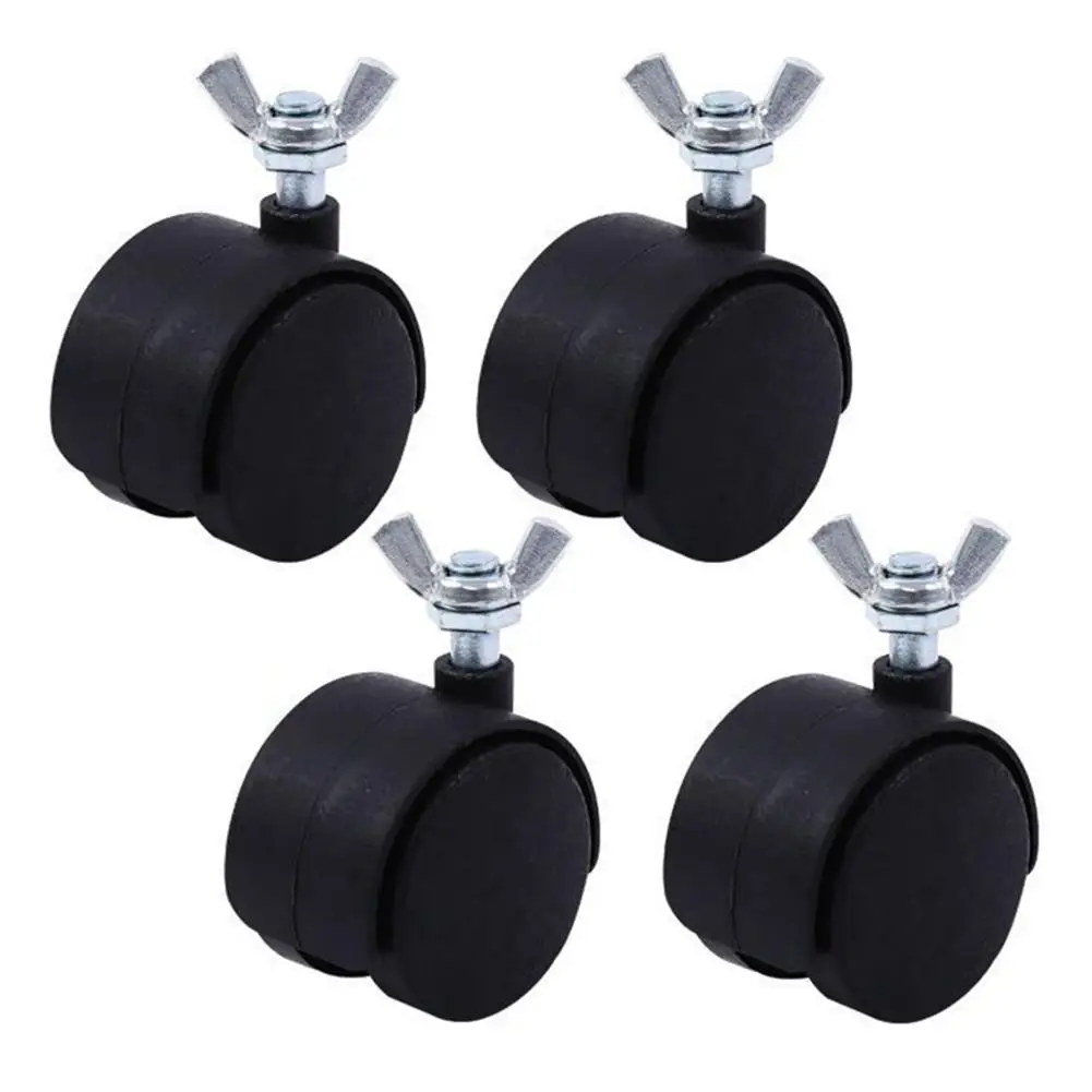 1 5 inch Swivel Caster Wheels for Small Furniture Applications Perfect for Electric For Heaters and Shopping Carts