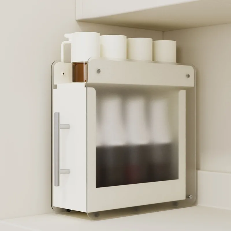

No punching rack, kitchen seasoning, sink cleaning rag, stainless steel drain storage rack