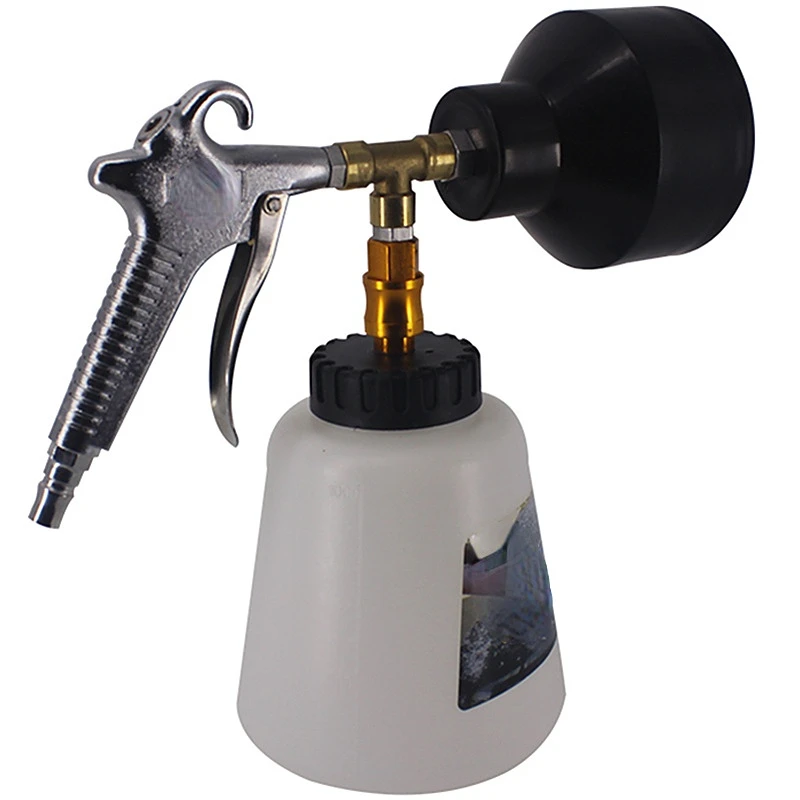 High pressure pneumatic blowing dust gun car interior tornadoes cleaning  engine deep  foam spray   wash tool