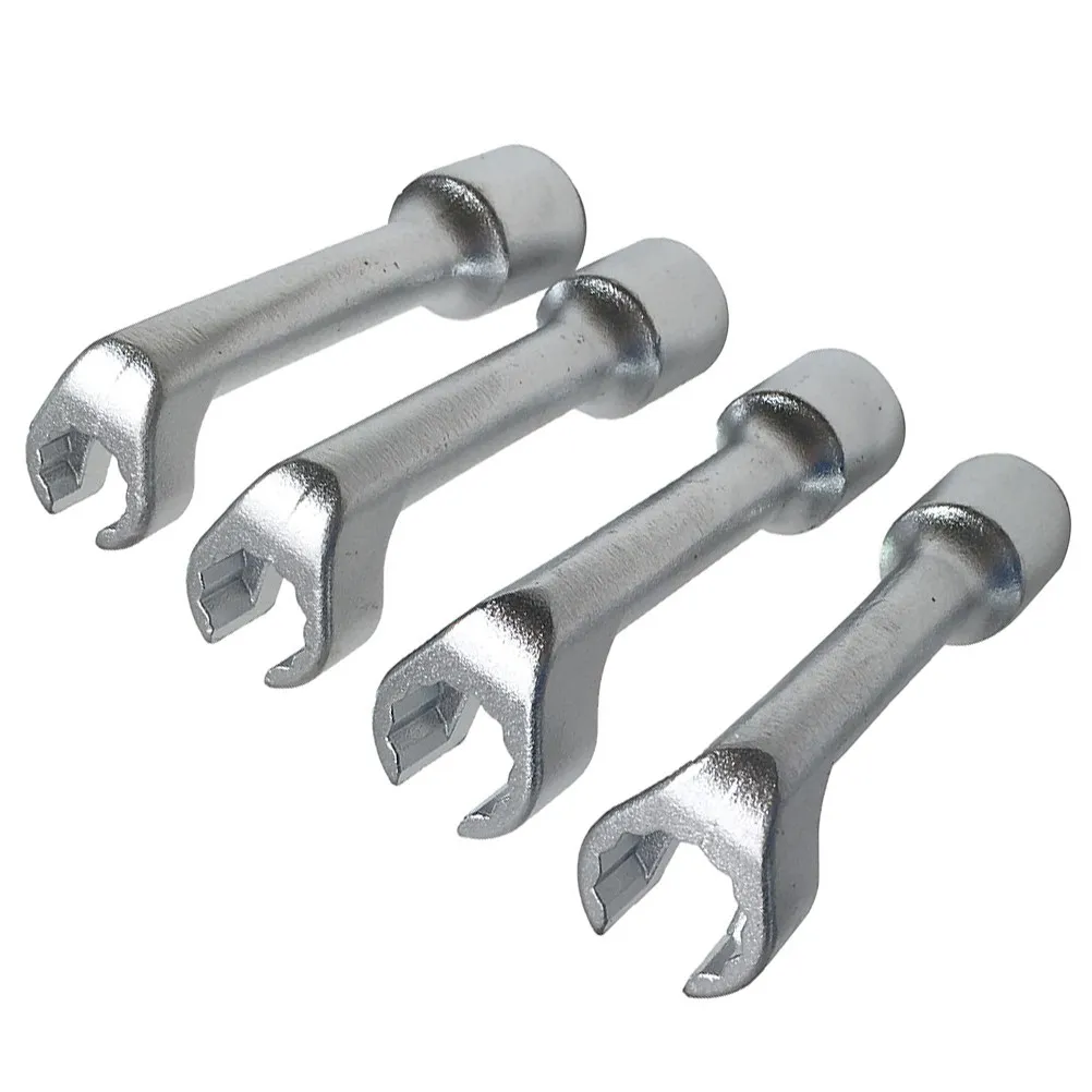 

6Pcs Socket Open End Wrench Set Medium L-Type Spanner 12 14 16 17 18 19Mm Multi-Function Repair Tool for Home Vehicle Auto Tire