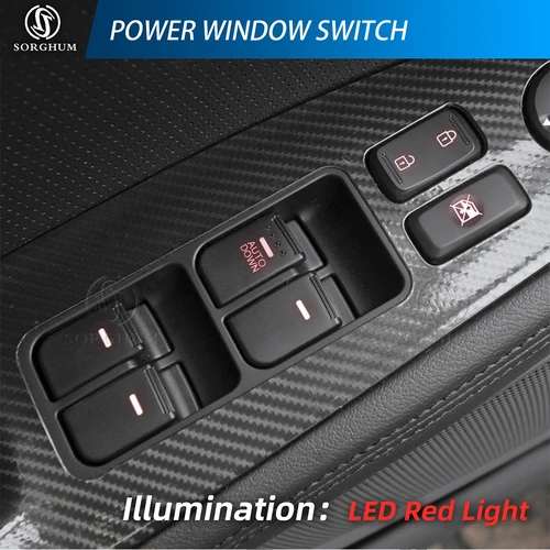 Imagen 2 del producto SORGHUM 93570-2T000 93570-2T010 Botón de interruptor de ventanilla eléctrica delantera izquierda para Kia Optima K5 2011 2012 2013 2014 2015