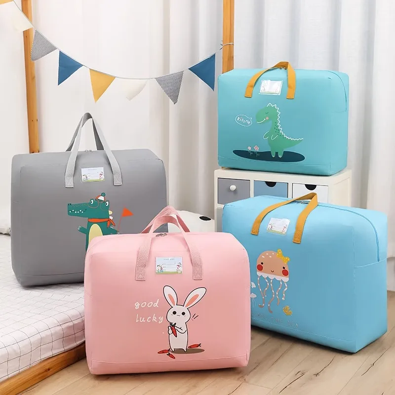 

Большая сумка для хранения одеял и детской одежды, портативная сумка для переезда, пылезащитная сумка для спальни