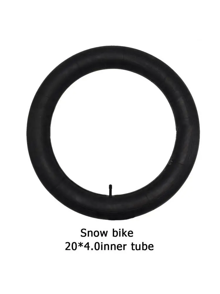 AliExpress TOOPRE Bike Inner Tube 20x4 Inch Wided Rubber Spare Tube Bike Inner Tube 20*4 Inch Wided Rubber Spare Tube For Snowmobiles Bicycles
