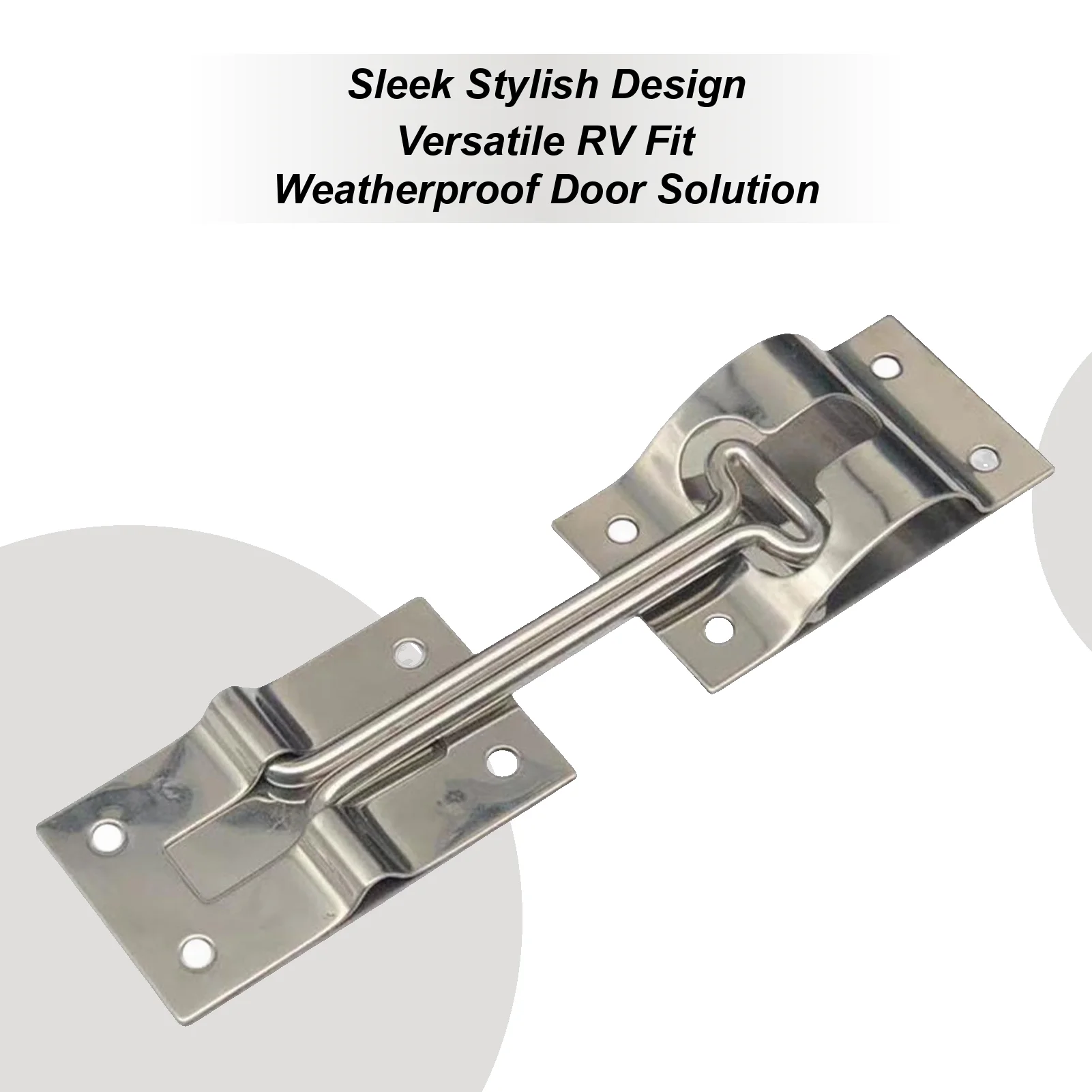 

Door Latch For RV Windproof Entrance Hardwarel Travel Trailer Door Holder For Women Family Couples Friends Homeowners Travel