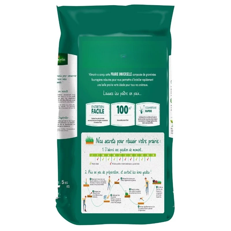 Premium 5kg Grass Garden Sow Bag Plant Kit
