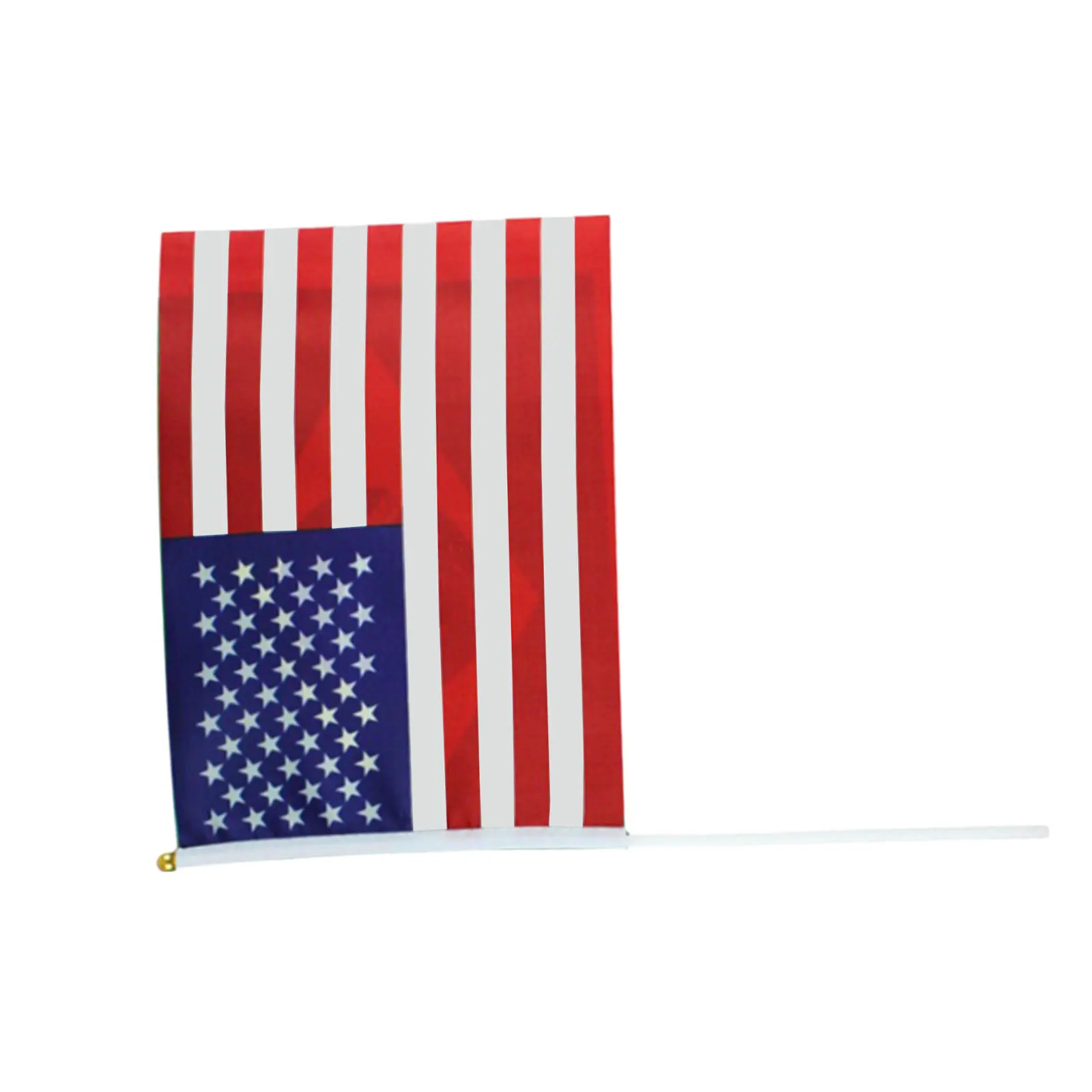 50Pcs Hand Shaking Stick Flags Mini National Flags Portable Lightweight for Party Classroom Parade Sports Club Decorations