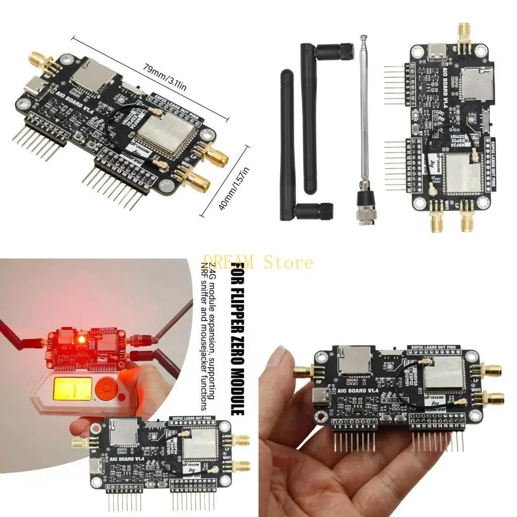 

Wi -Fi NRF24+ESP32 Модуль исследований Development Development Board Development Development Board