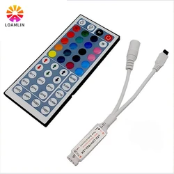 LED Controller 44 Key LED Infrared RGB Controller LED Light Controller Infrared Remote Dimmer DC12V 6A For Smd3528 5050 RGB LED