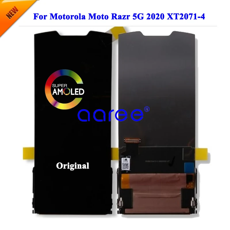 AMOLED LCD Screen Original For Moto Razr 5G 2020 LCD Display For Moto Razr XT2071-4 Display LCD Screen Touch Digitizer Assembly