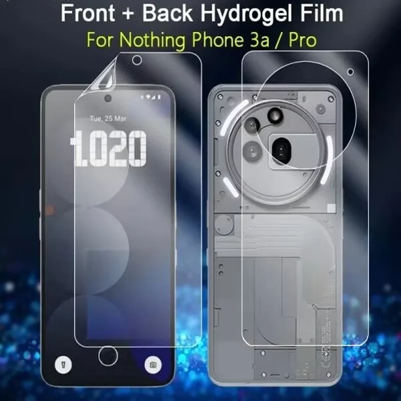 10PCS Película de hidrogel mate para Nothing Phone 4A 3A Pro Lite, protector de pantalla para Nothing Phone 1 2 3 2A Plus, película protectora suave