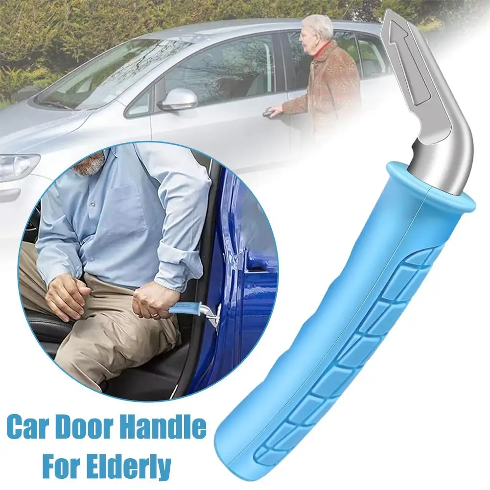 Door Assist Handle Safety Hammer Window Breaker For Seniors Portable Car Stand Stand Multi-functional Seat Belt Car Door Ha D8S9