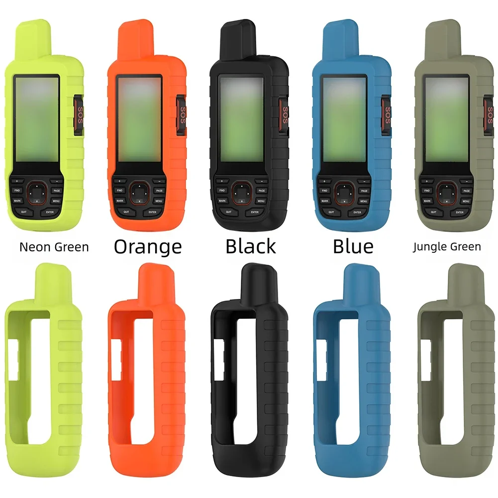 

Для Garmin GPSMAP 66i/67i силиконовый защитный чехол для велосипедного компьютера, противоударный, устойчивый к царапинам, защитный чехол для секундомера