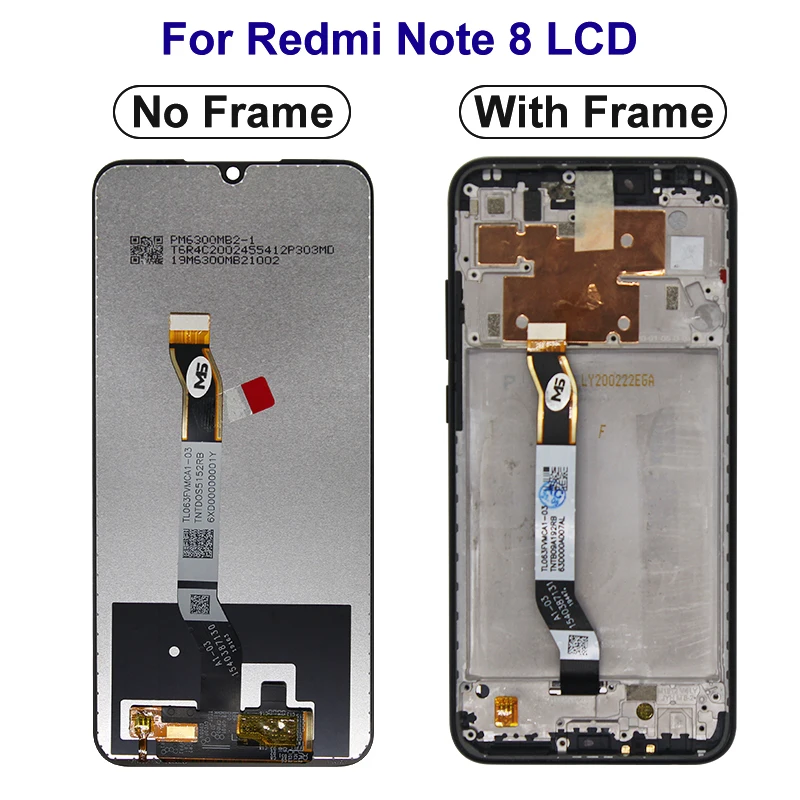 High Quality IPS Display For Xiaomi Redmi Note 8 LCD Display Touch Screen Digitizer For Redmi Note 8 PRO LCD Replacement Parts