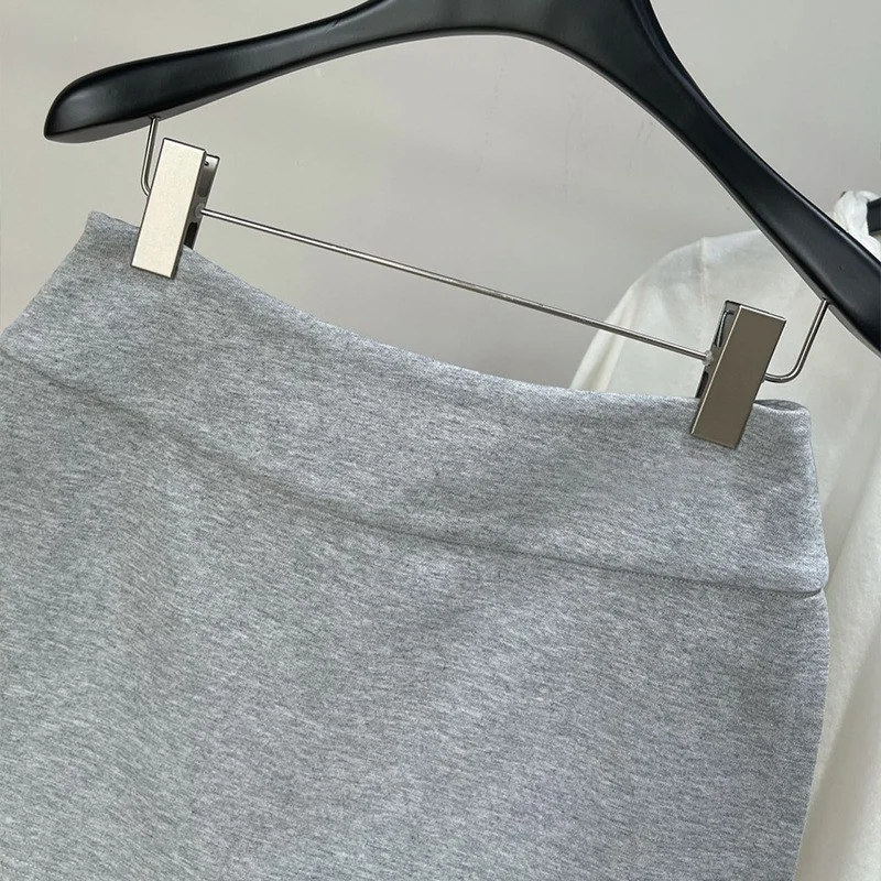 Primavera Estate ort Gonna Pantaloni Donna Spor Dimagrante Gamba Allungamento Faionable f Gonna Lettera Modello Sexy Sle