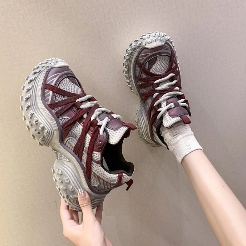 Shoes for Women 2024 Casual Designer Brand Luxury Women Shoes  Platform Chunky sneakers Woman jogging Shoes zapatos de mujer