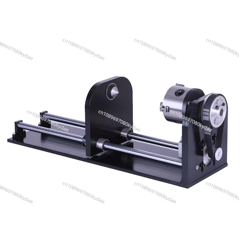 80MM Laser Engraving Machine Rotating Shaft with Three-Jaw Chuck Milling Machine Accessory for Precision Equipment view 3