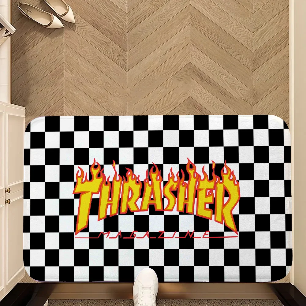 Thrasher zerbino d\'ingresso tappetino d\'ingresso per casa all\'aperto tappeto Bedrooom per tappeto da cucina tappetini da bagno offerte di benvenuto