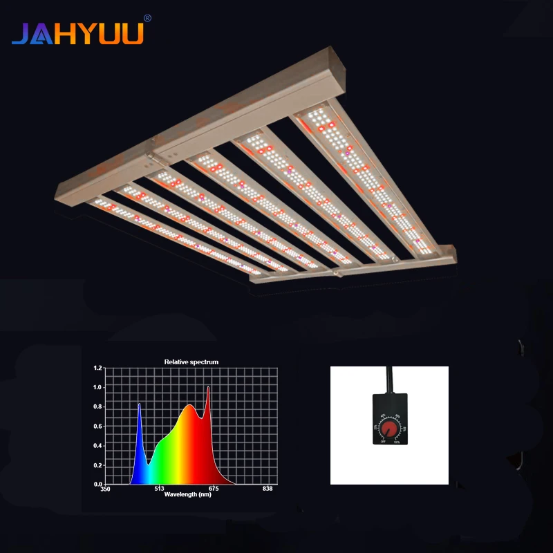 Best Selling Product 320W 6 Bar Led Hydroponic Plant Growth Supplement Light Dimmable Full Spectrum Led Grow Light//