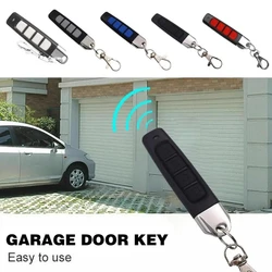 433MHz Copy Remote Control RF 4 Channe Transmitter KeyChain Garage Door Electric Gate Opener Duplicator Cloning Code Controller