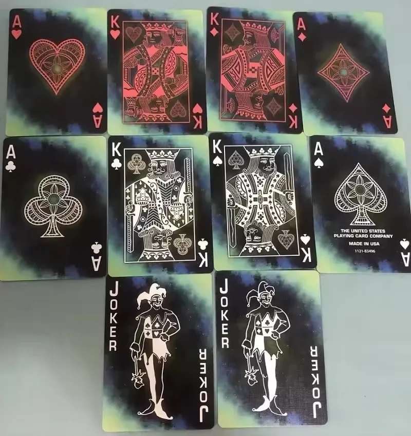 أوراق لعب مرصد الدراجة Space Galaxy Deck Poker Size ألعاب البطاقات السحرية خدعة سحرية للساحر المحترفين