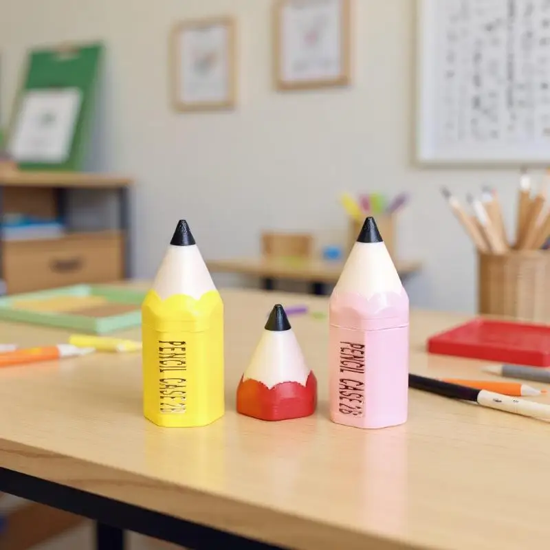 De ultieme fantasiespel speelgoedset: 10/12 stuks miniatuur poppenhuisaccessoires inclusief minipotlood en gekleurde pennen